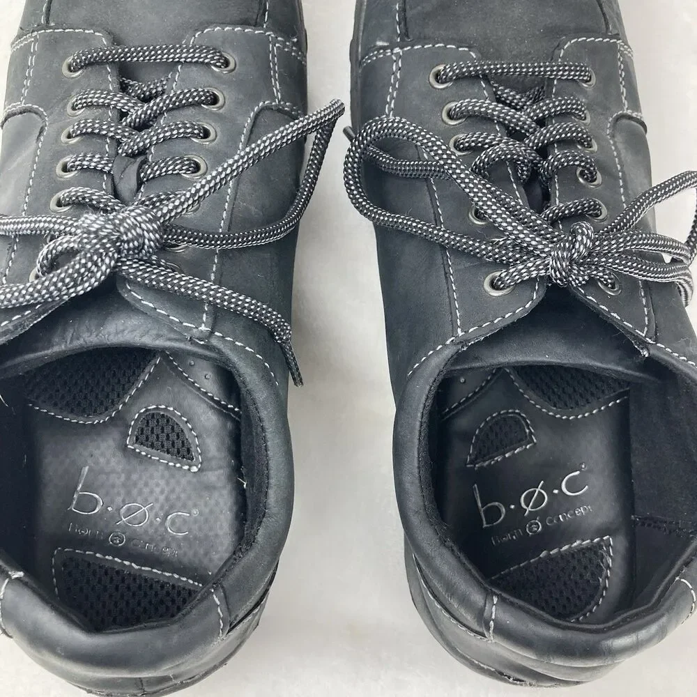 B.O.C Canto Black Oxford Shoes Men’s Size 9 Leather Comfort Lace Up Loafer
